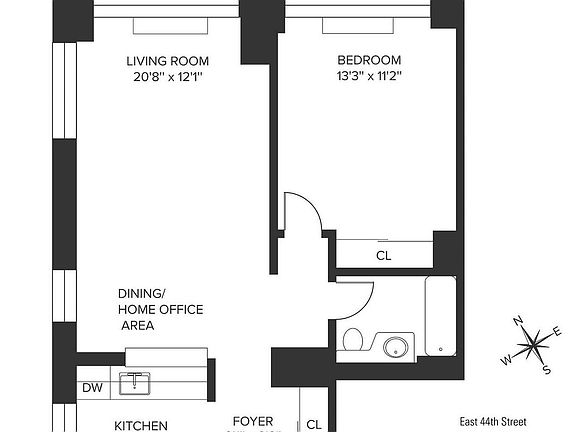 2nd image of 150 E 44th St APT 23B