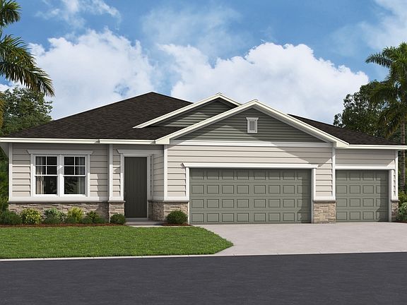 The Slate Master 3-car Elevation L