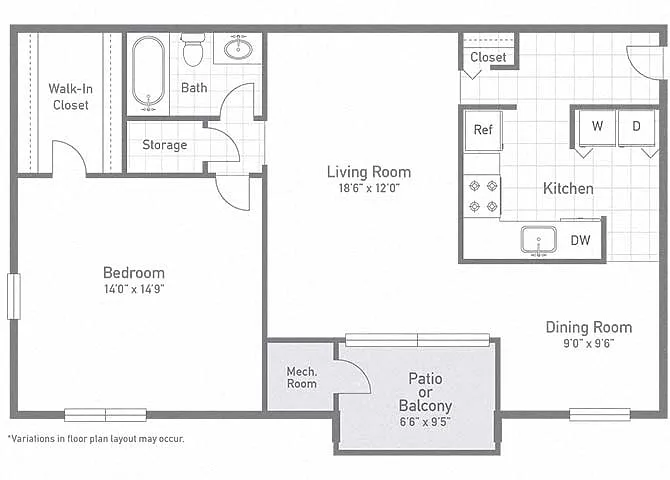 Floor plan The Cedar