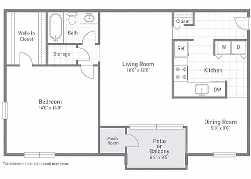 Floor plan The Cedar