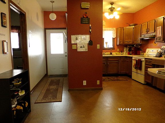 Front entry, kitchen