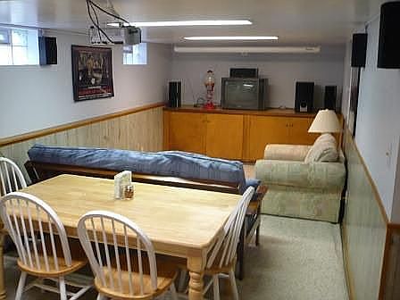 Finished lower level