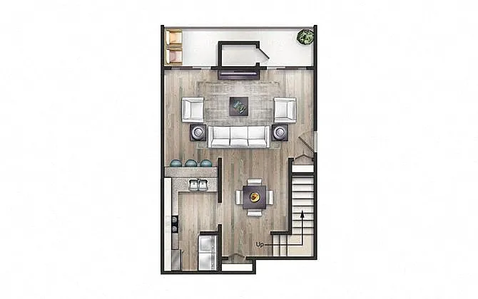 Floor plan The Wright