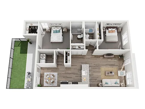 Floor plan Calamint