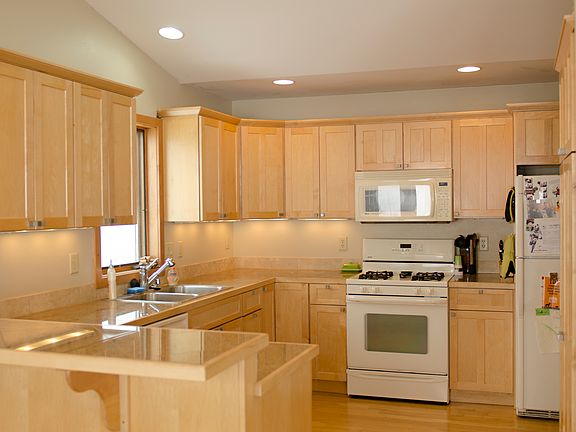 View from dining area/living room; behind is the wall of windows offering sweeping views of Mt. Werner