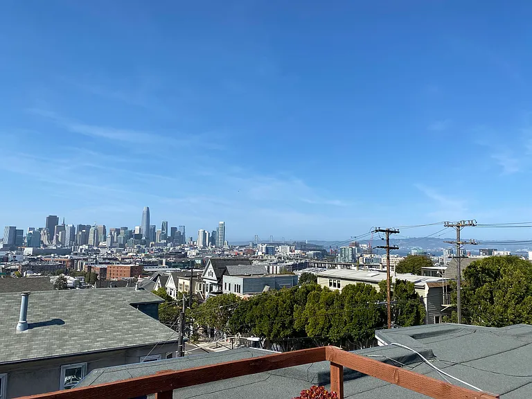 City views from the Roof Deck