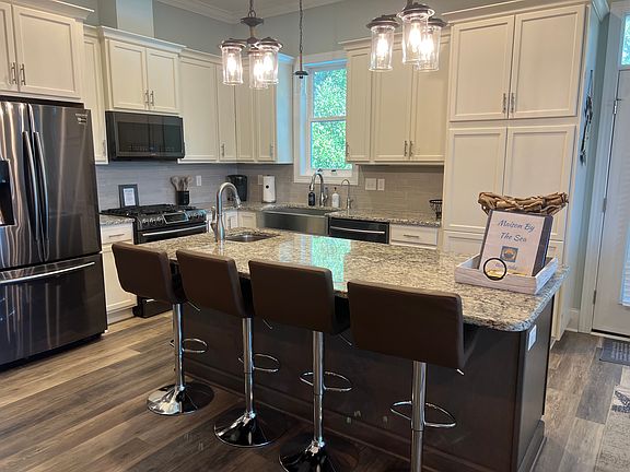 Large granite Island