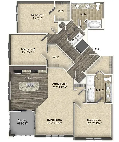 Floor plan C3