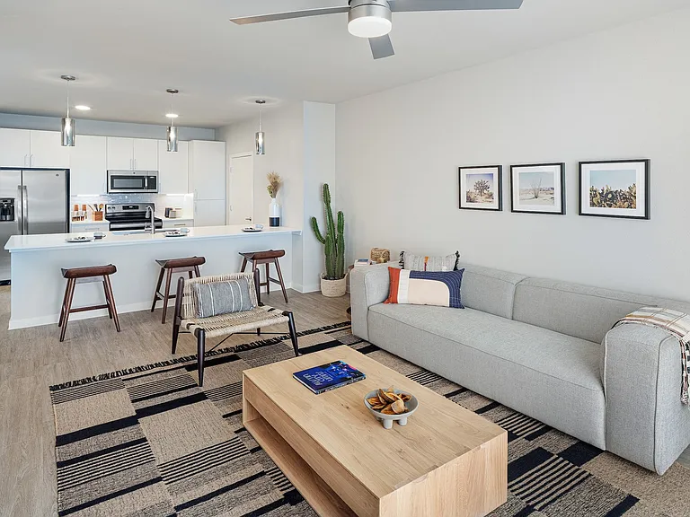 Open-concept floor plans with design flexibility