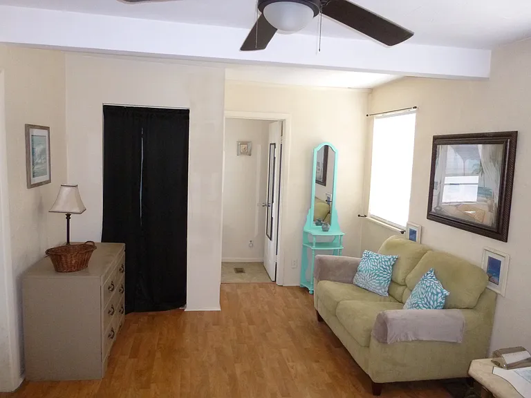 Living Room Open Seating Areas with Convenient 1/2 Bath