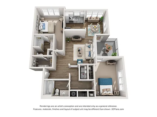 Floor plan Olmsted