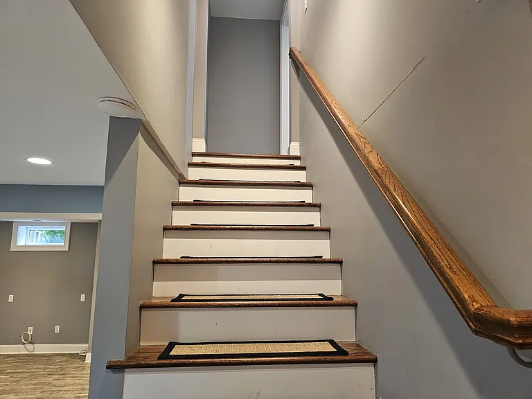 Stairs from Kitchen to basement