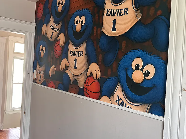 Bathroom wallpaper