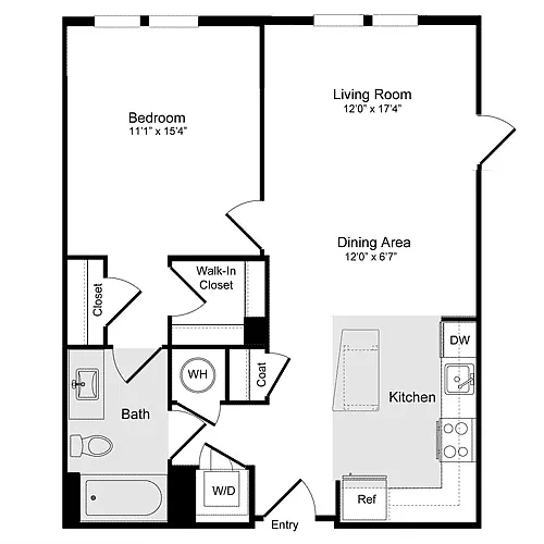Floor plan A-1G