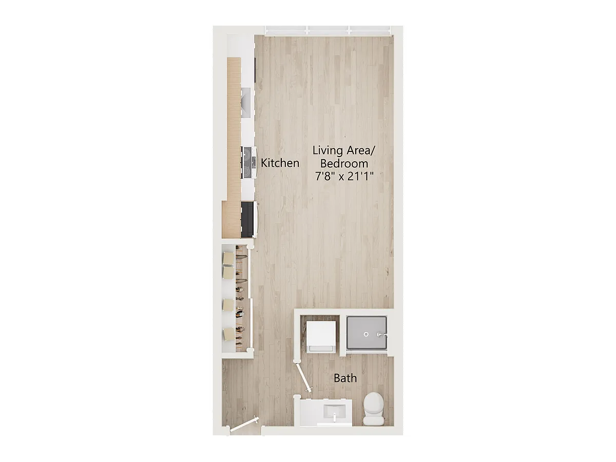 Floor plan S1MFTE80
