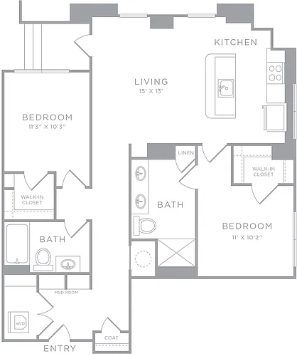 Floor plan B7