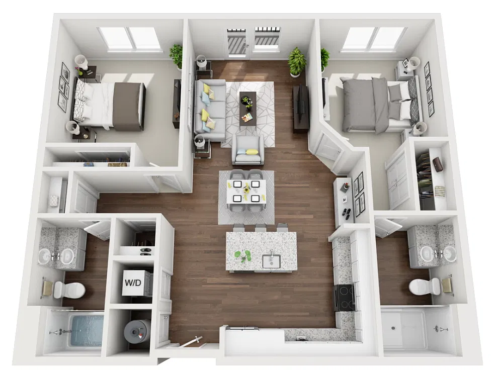 Floor plan Hammond