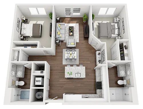 Floor plan Hammond