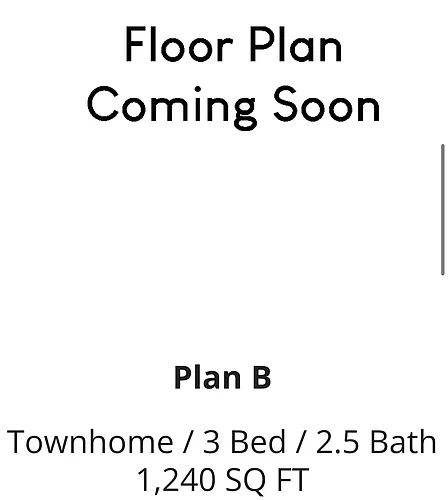 Floor plan 3 Bd