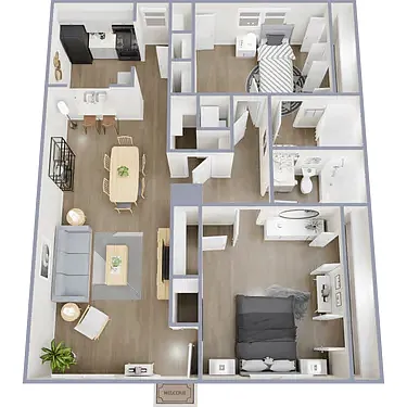 Floor plan B3R-1101-MidtownReno