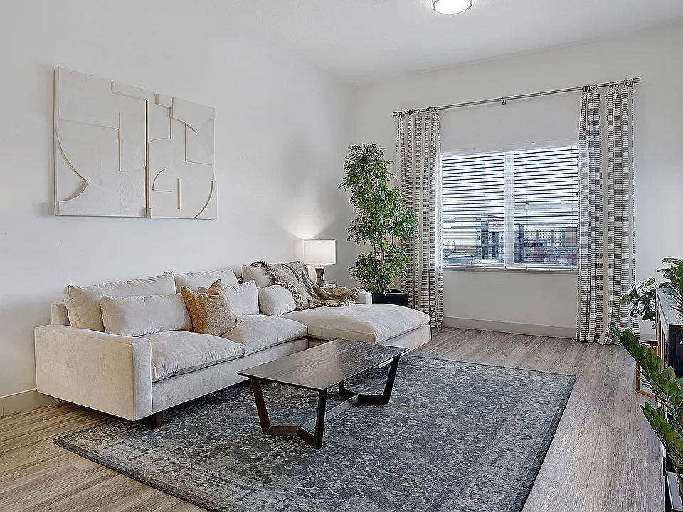 Spacious living area designed for flexibility and comfort.