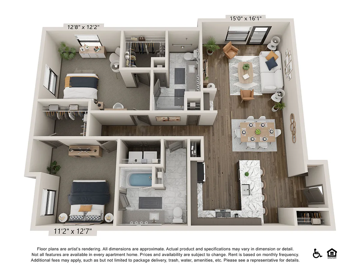Floor plan B7