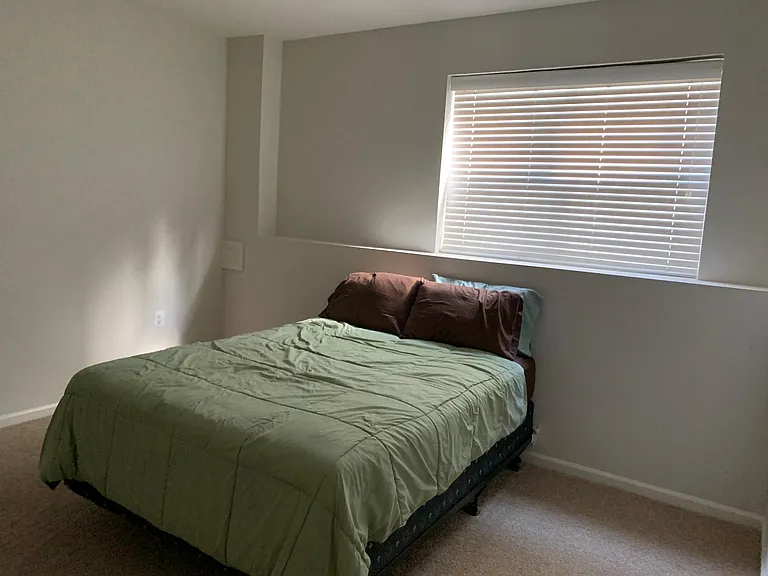 Guest room (in basement); there's a full bathroom in the basement.