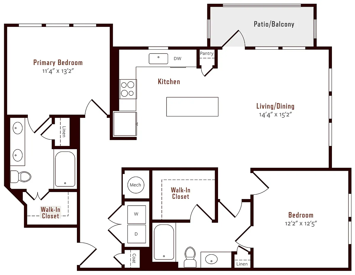 Floor plan B6