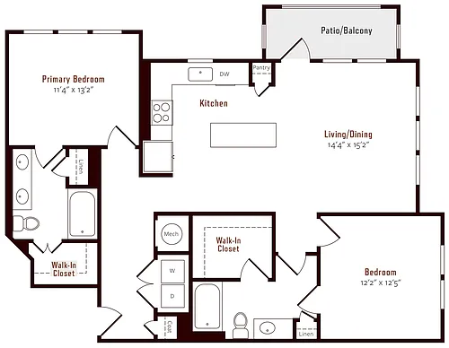 Floor plan B6
