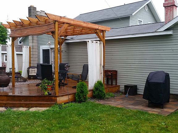 Back Deck/ French doors