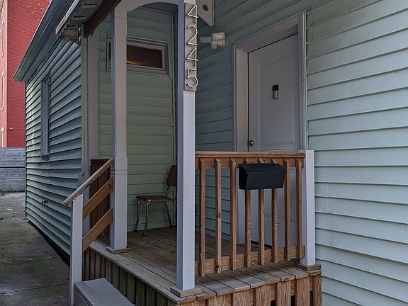 Front covered porch