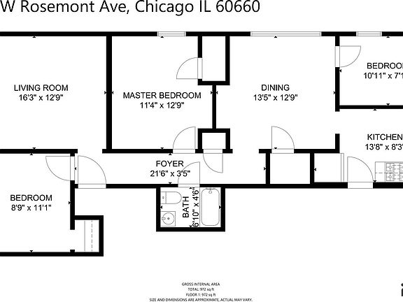 4th image of 1555 W Rosemont Ave #1