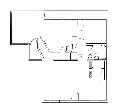 Floor plan Three Bedroom