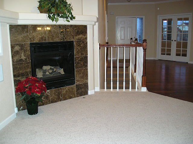 family room towards office