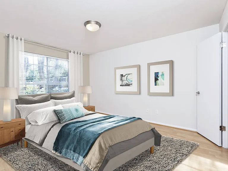 Classic Package II bedroom with hard surface flooring