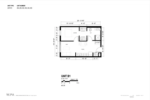 Floor plan B1