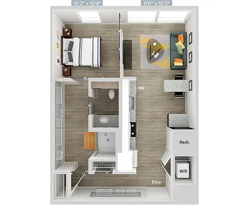 Floor plan 209