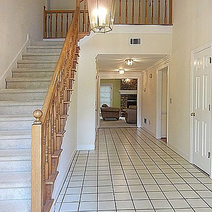 Expansive foyer