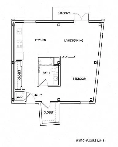 Floor plan C1 Floorplan (Open Style)