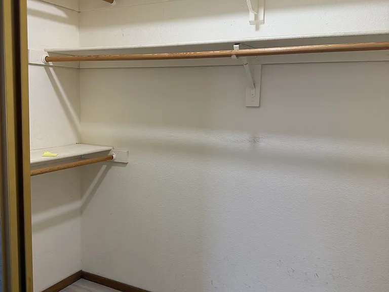 Master walk in closet.