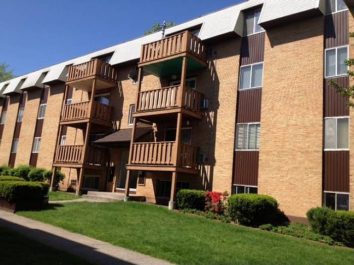 Exterior unit is first fl