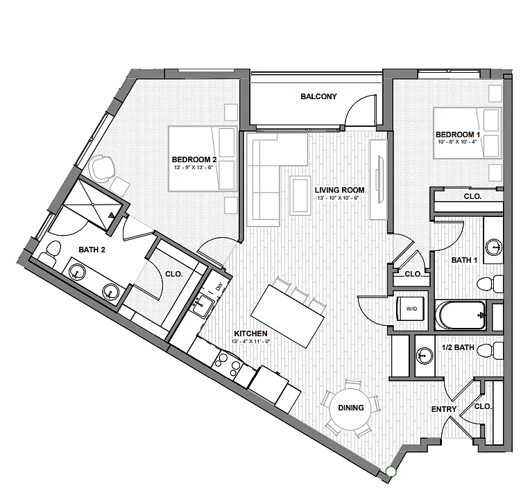 Floor plan Fremont