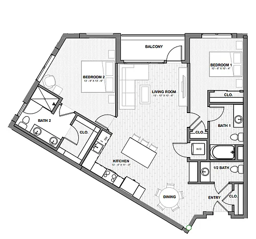 Floor plan Fremont