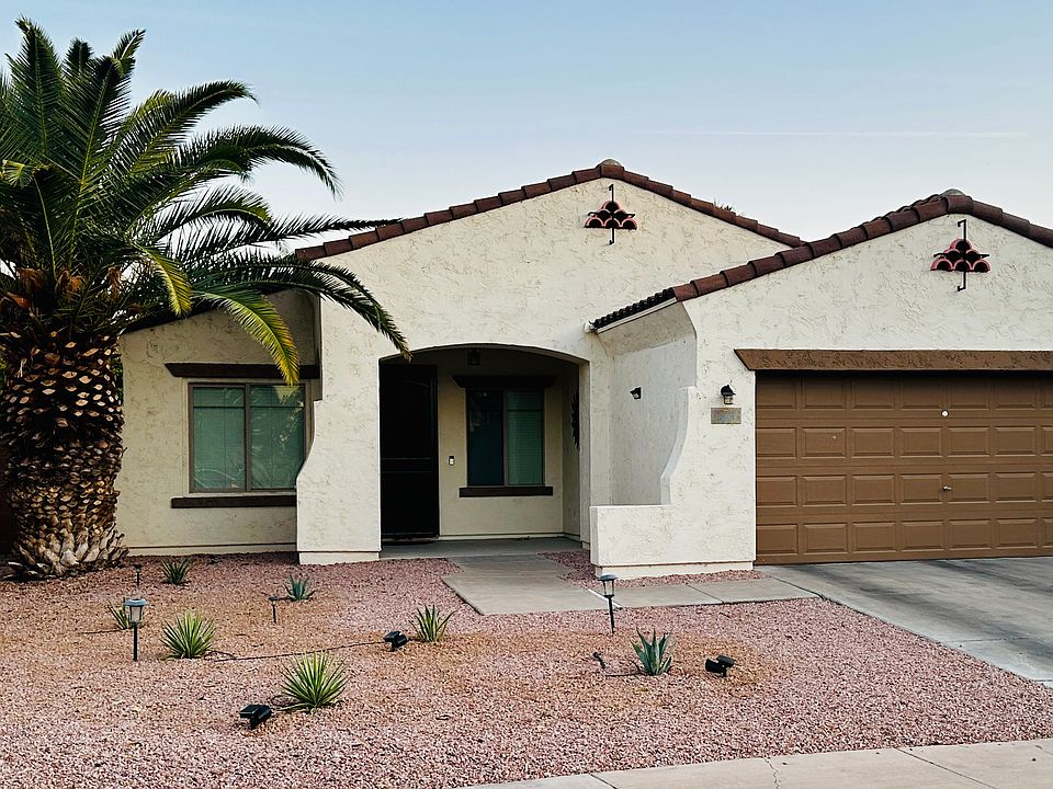 Front view and front yard