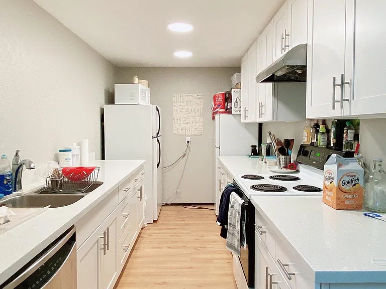 Kitchen with 2 refrigerators
