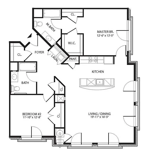 Floor plan B12R