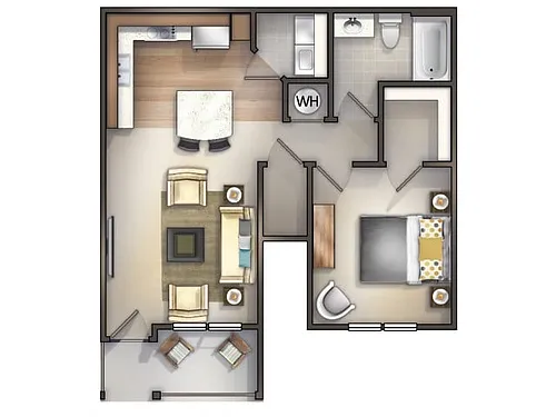 Floor plan Turnberry (A1)