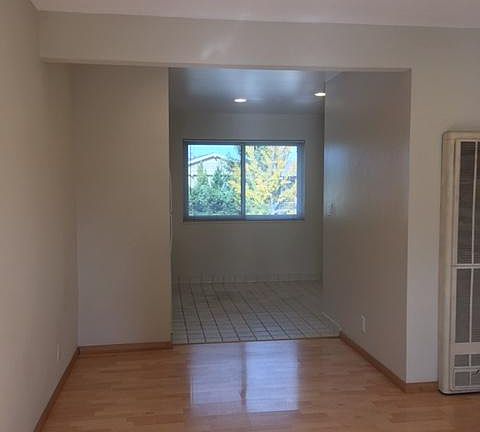 Main room with view into kitchen