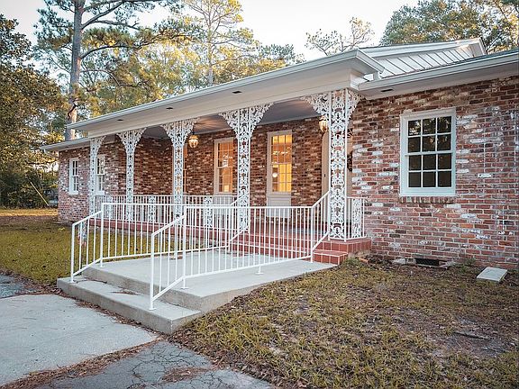 Bespoke wrought iron.