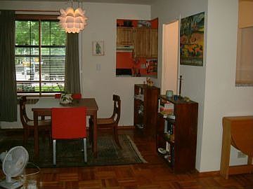 living/dining view to kitchen